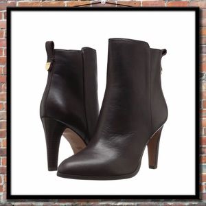 Coach Jemma Black Calfskin Boots